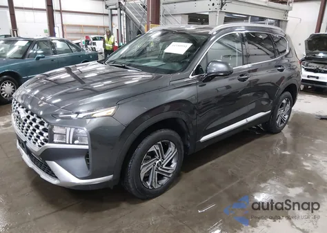 2021 Hyundai Santa Fe Sel из США, поврежденный, VIN 5NMS2DAJ6MH343323